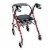 Graham Field Lumex Walkabout Lite Rollator with Seat - Burgundy Perspective: right