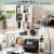 Slickblue 3-Tier 6 Cube Freestanding Bookcase with Anti-toppling Device Perspective: right