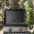 Blackstone Stainless Steel Propane Hood Portable Outdoor Griddle Grill, Black Perspective: right