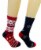 Legale Fairsile Reindeer Christmas Crew Socks - 2 pk Perspective: right