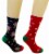 Legale Christmas Kitties in Lights Crew Socks Perspective: right