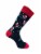 Legale 1 Pair Mens Xmas Golfing Santa Black Socks Perspective: right