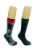 Legale Christmas Sasquatch Cabin Socks - Grey Perspective: right
