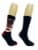 Legale Bear & Moose Cabin Socks - Black Perspective: right