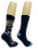 Legale Moose Fairisle Cabin Socks - Black Perspective: right