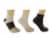 Legale Stripe Low Cut Rugby Socks - Brown Perspective: right