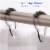 2 Lb Depot Shower Curtain Hooks - Black - 18/8 Stainless Steel - Set of 12 Perspective: right