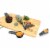 2 Lb Depot Gold Set of 14 Cups & Spoons, Stainless Steel, Accurate Meas. Perspective: right