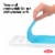 OXO Soft Works Ice Cube Tray - Blue Perspective: right
