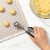 OXO Good Grips Small Cookie Scoop - Silver/Black Perspective: right