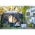 CLAM Quick-Set Venture 9 x 9 Ft Portable Outdoor Camping Canopy Shelter, Tan Perspective: right