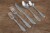 Cambridge Silversmiths Waylen Mirror Flatware Set Perspective: right