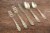 Cambridge Silversmiths Delia Flatware Set - Champagne Satin Perspective: right