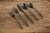 Cambridge Silversmiths Gaze Flatware Set - Black Satin Perspective: right