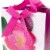 Hallmark #63 Medium Gift Bag with Tissue Paper (Pink Rose) Perspective: right