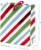 Gift Card Holders #69: Hallmark Holiday Gift Card Holders Tree Snowflake Stripes (Pack of 3) Perspective: right