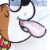 Holiday Card #45: Hallmark Pop Up Funny Christmas Money or Gift Card Holder (Dog Tongue) Perspective: right