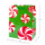 Holiday Medium Bag #72: Hallmark Medium Christmas Gift Bags (Red & Green Icons Pack of 3) Perspective: right
