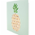 Hallmark #24 Signature Blank Card (Pineapple) Perspective: right