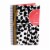 Hallmark Thank You Card (#28): Black and White Pattern Greeting Card Perspective: right