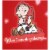Valentine's Day Card #37: Hallmark Peanuts Linus Snoopy and Woodstock Blessings Perspective: right