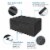 210D Waterproof Outdoor Furniture Cover Windproof Dustproof Patio Furniture Protector Oxford Perspective: right