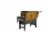 Design Evolution Furniture Inc. Addison Corner Nook Bench Perspective: right