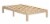 Design Evolution Emerywood Twin Size Bed Platform Perspective: right