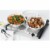 Stainless Steel Buffet Server with Warming Tray Perspective: right
