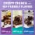 Zbar Protein Chocolate Chip Chocolate Mint and Cookies 'n Creme Crispy Snack Bars Variety Pack Perspective: right