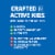CLIF Kid Zbar® Protein Cookies 'N Crème Granola Bars Perspective: right