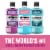Listerine Gum Therapy Anti-Gingivitis Mouthwash Glacier Mint 1 L (Pack of 48) Perspective: right