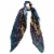 Blue Print Scrunchie & Scarf Set Perspective: right
