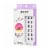 KISS imPRESS Lash Clusters, imPRESS Falsies, Chic Wispy, 12mm-14mm, 12 Clusters Perspective: right