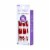 KISS imPRESS No Glue Mani Press On Nails, Mini, Endlessly, Red, Short Squoval, 30 ct Perspective: right