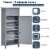 Costway Bathroom Floor Cabinet Storage Organizer Free-Standing w/ Drawer Grey Perspective: right