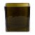 CBK Fall Blooming Cube Square Glass Vase - Assorted Perspective: right