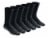 Dickies® Men's Dri-Tech Moisture Control Crew Socks - Black Perspective: right