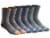 Dickies® Men's Dri-tech Moisture Control Comfort Length Mid-Crew Socks Perspective: right