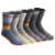 Dickies® Men's Dri-Tech Moisture Control Crew Socks Perspective: right