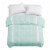 Ice Cooling Down Comforter Lightweight Breathable Summer Blanket Twin Queen King Green King Perspective: right