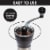 Primula® Black Manual Coffee Grinder Perspective: right