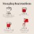 The Republic of Tea Strawberry Basil Green Tea, 8 Large Tea Bags Perspective: right