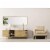 ANDY STAR Modern 18 x 48 Inch Rectangular Full Body Length Mirror, Brushed Gold Perspective: right