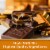 Ghirardelli® Milk Chocolate with Caramel Filling Squares Candy Bag Perspective: right