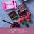 Ghirardelli® Dark Chocolate Raspberry Squares Perspective: right
