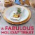 Ghirardelli® Classic Chocolate Assortment Squares Holiday Candy Bag Perspective: right