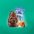 Ghirardelli® Holiday Dark Chocolate Sea Salt Caramel Snowmen Perspective: right