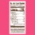 Ghirardelli® White Chocolate Creme Brulee Duet Hearts Valentine Candy Bag Perspective: right