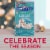 Ghirardelli® White Chocolate Sugar Cookie Squares Holiday Candy Bag Perspective: right